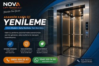Asansör Kabin İçi Yenileme