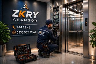 Asansör Kapı Açık Kaldı