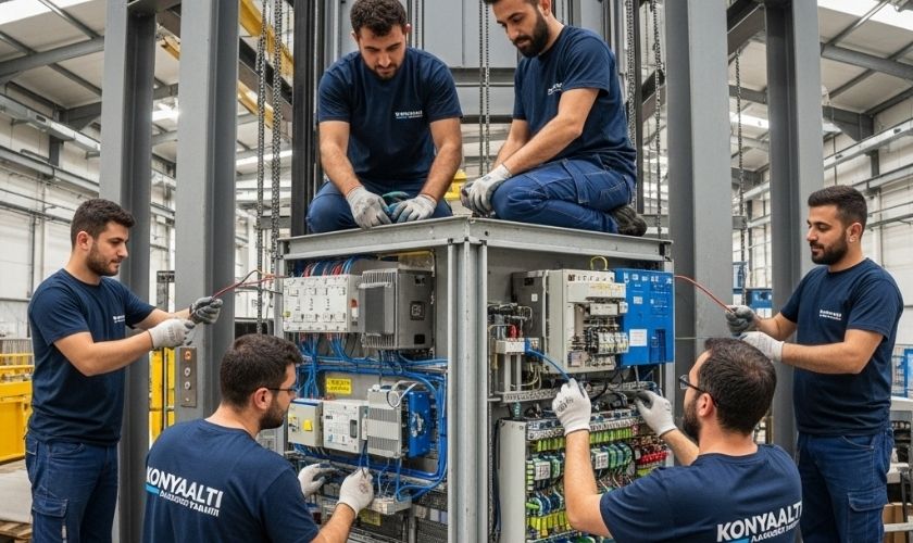 Konyaaltı Yük Asansör Tamiri