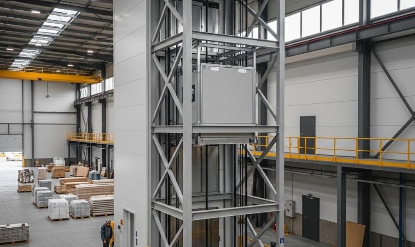 Manavgat Yük Asansörü Montajı