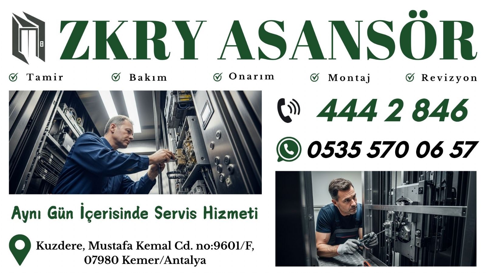 kemer-asansör-fırmalari