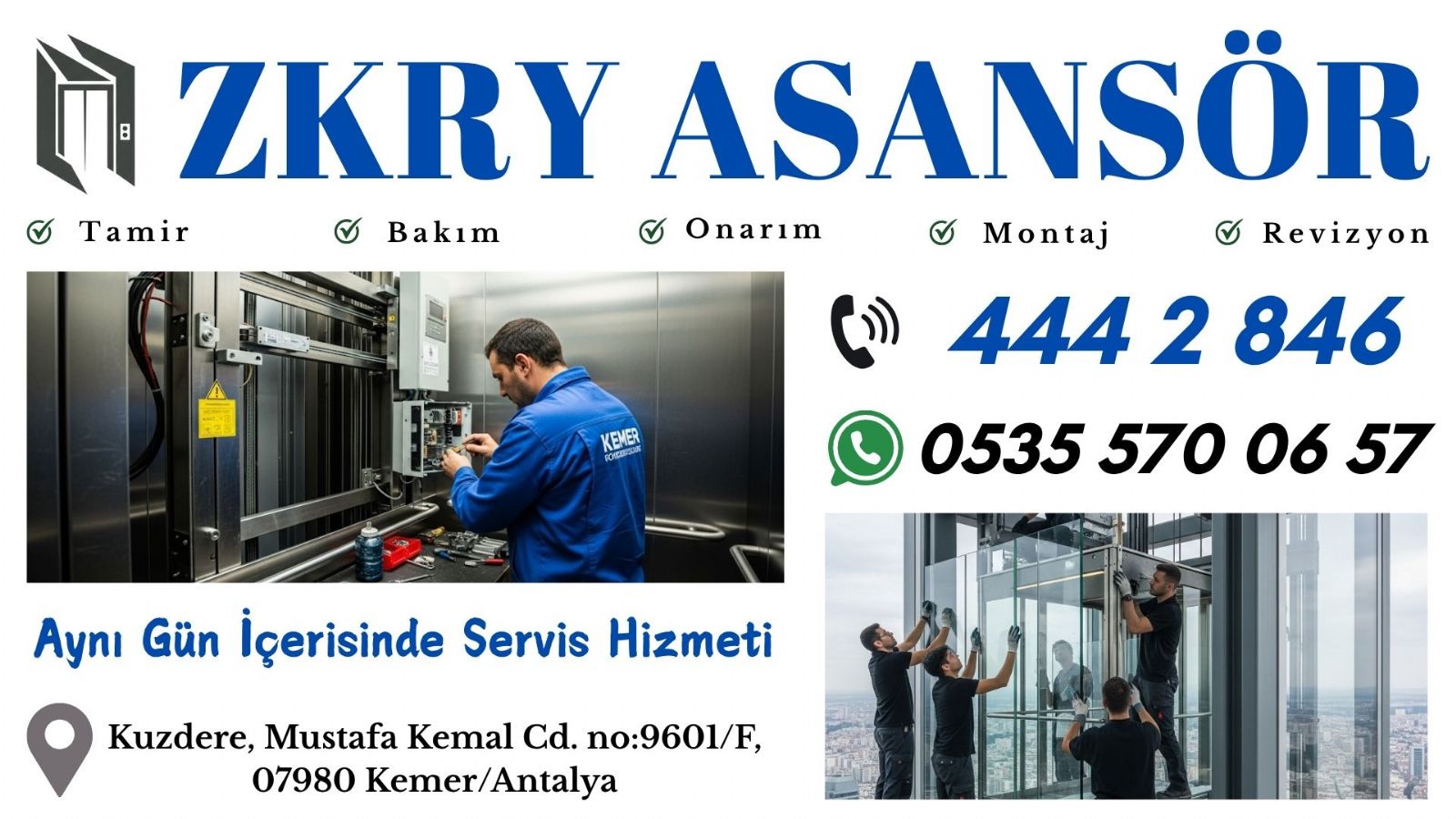 kemer-asansör-montajı