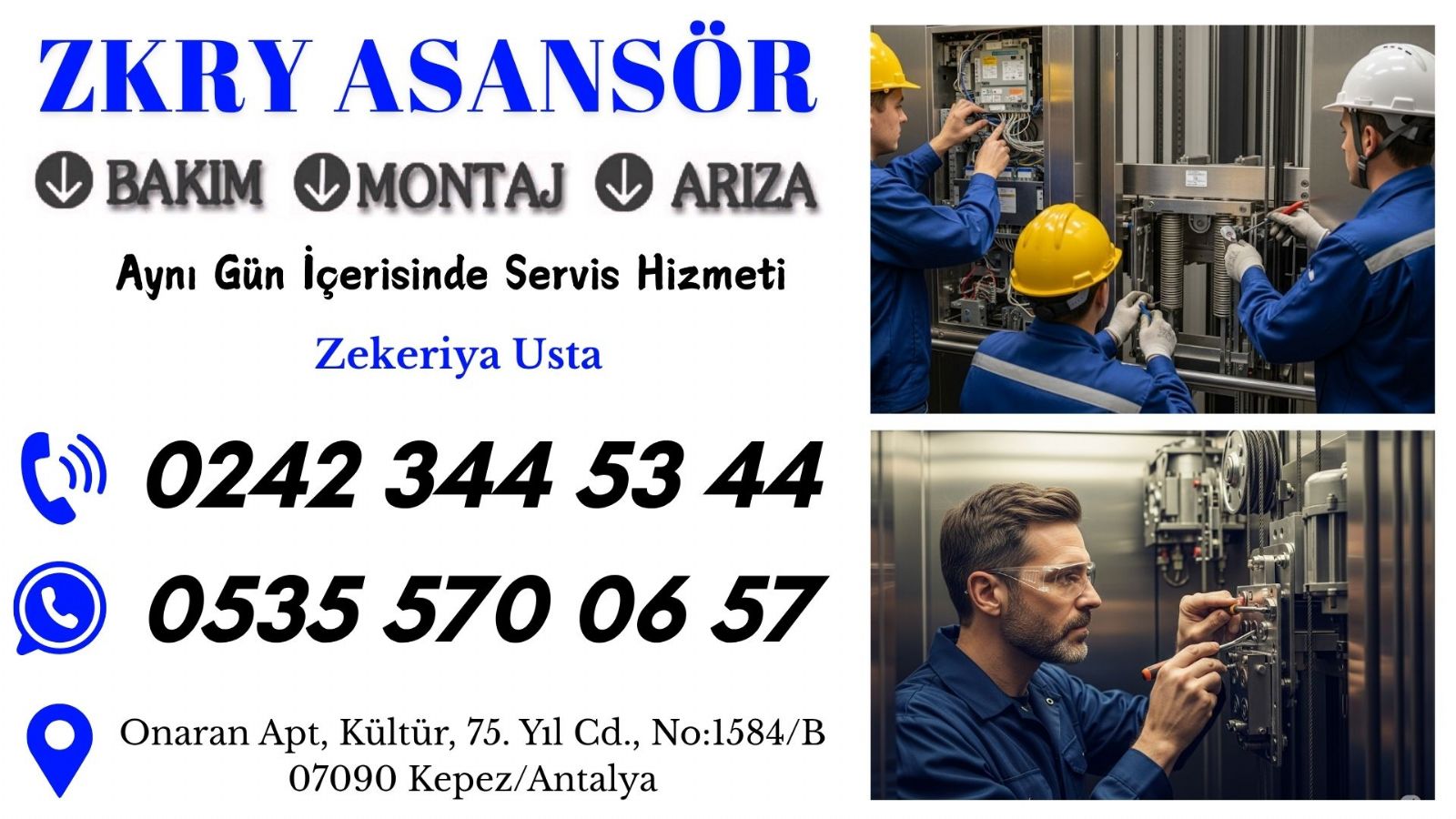 kepez-asansör-tamiri