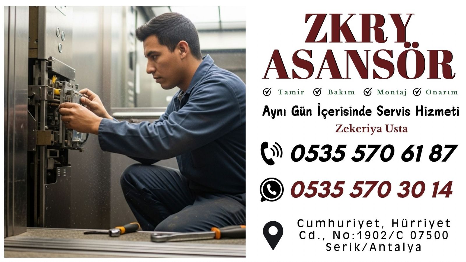 serik-asansör-bakimi