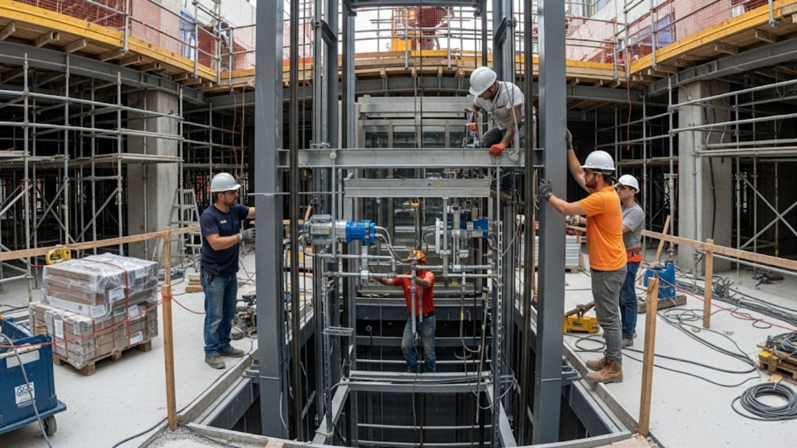 serik-hidrolik-asansör-montajı